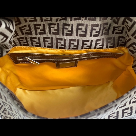 Vintage Fendi Zucca Mama Baguette Shoulder Bag - Picture 3 of 11